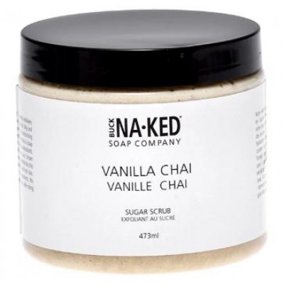 Sugar Scrub - VANILLA CHAI - Buck Naked Soap